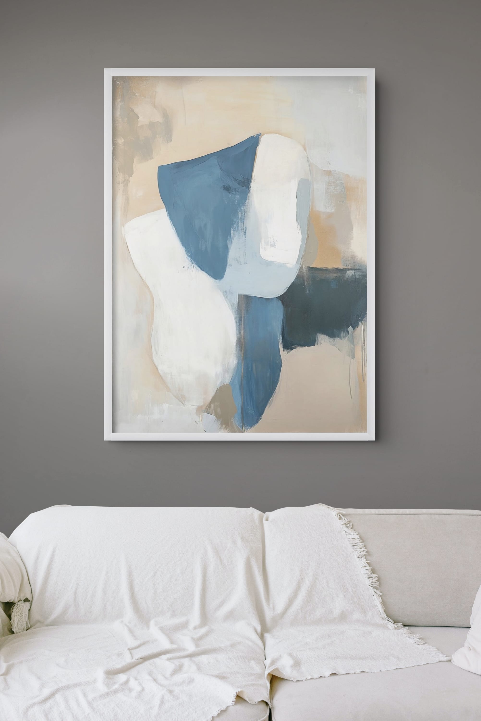 Stylish Fashion Portrait in Silhouette Wall Art