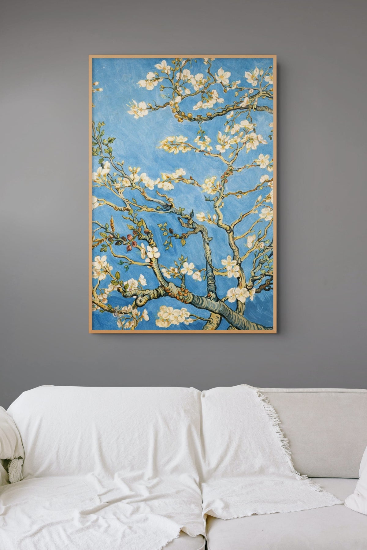Salt Sea & Orange Parasols Painting
