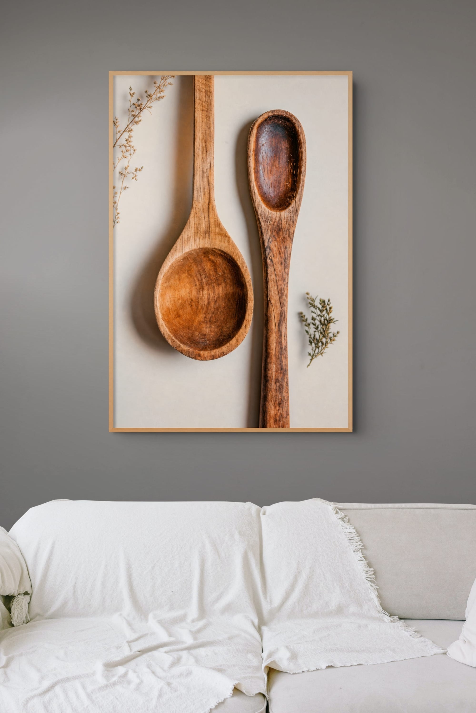 Stylish Fashion Portrait in Silhouette Wall Art