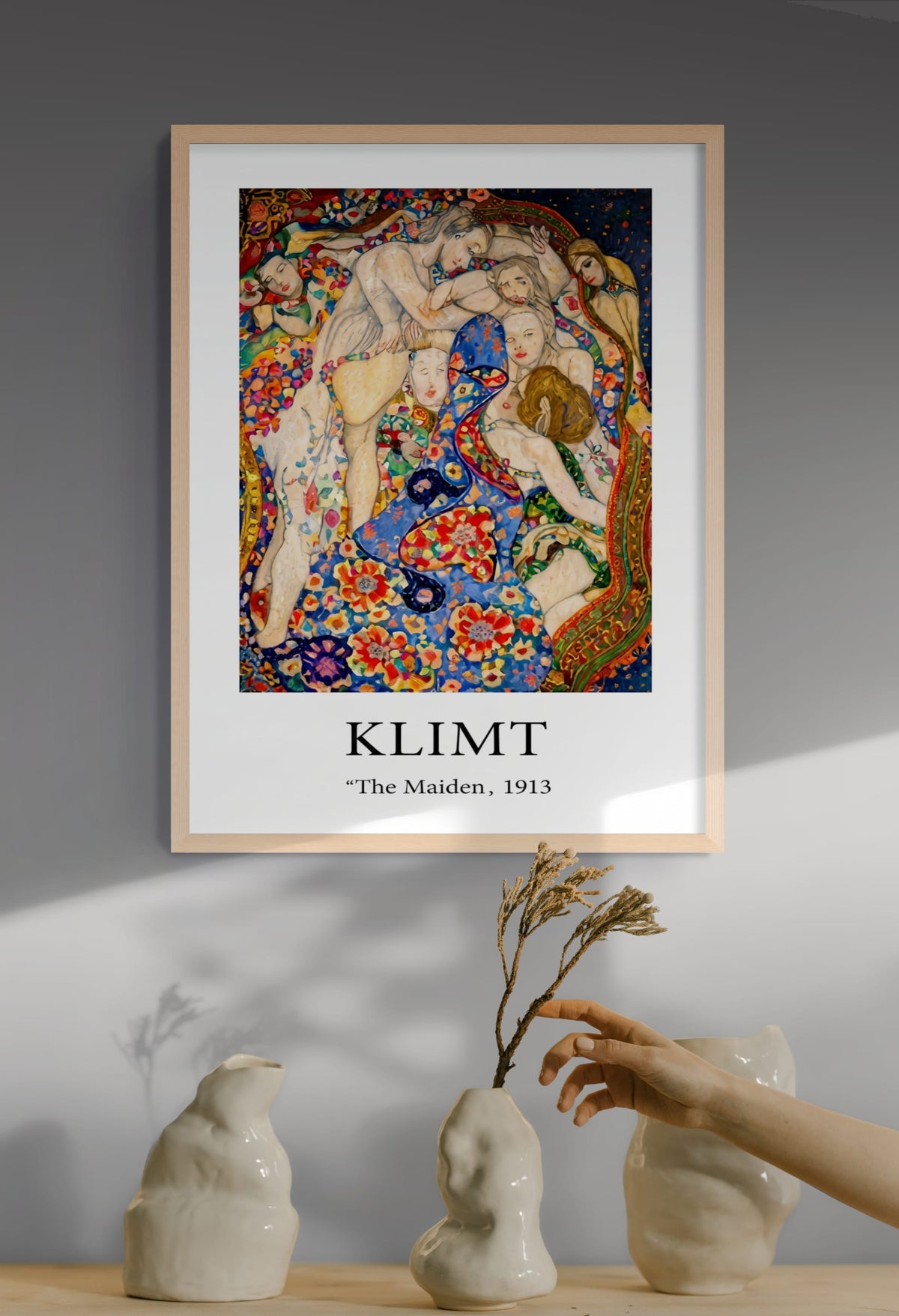 Flower Storm of Dream Silk Wall Art