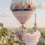 Blush Balloon Serenade Schilderij