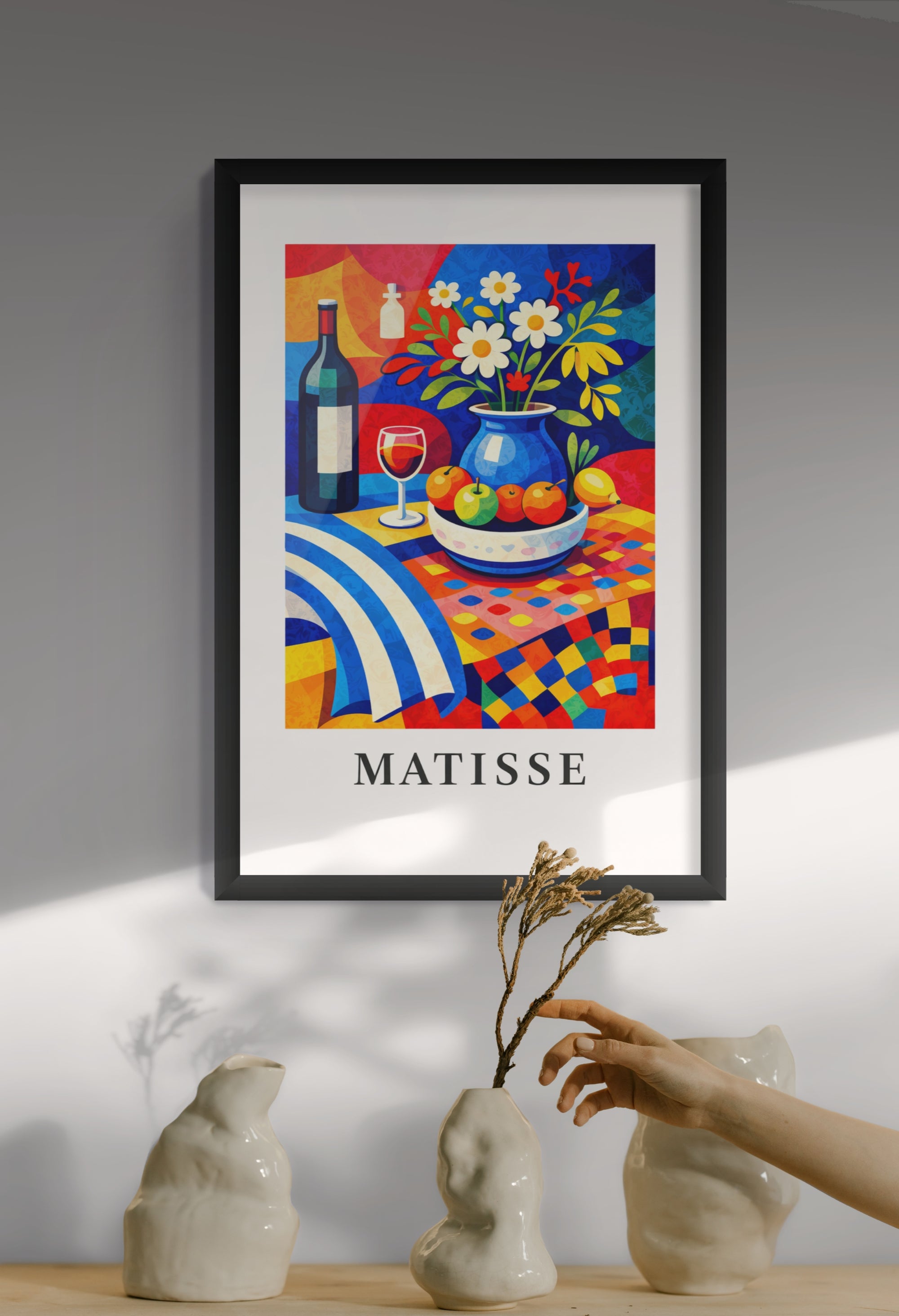 Mondlicht über Porto Celeste – Wandbild auf Leinwand, Aluminium oder Poster