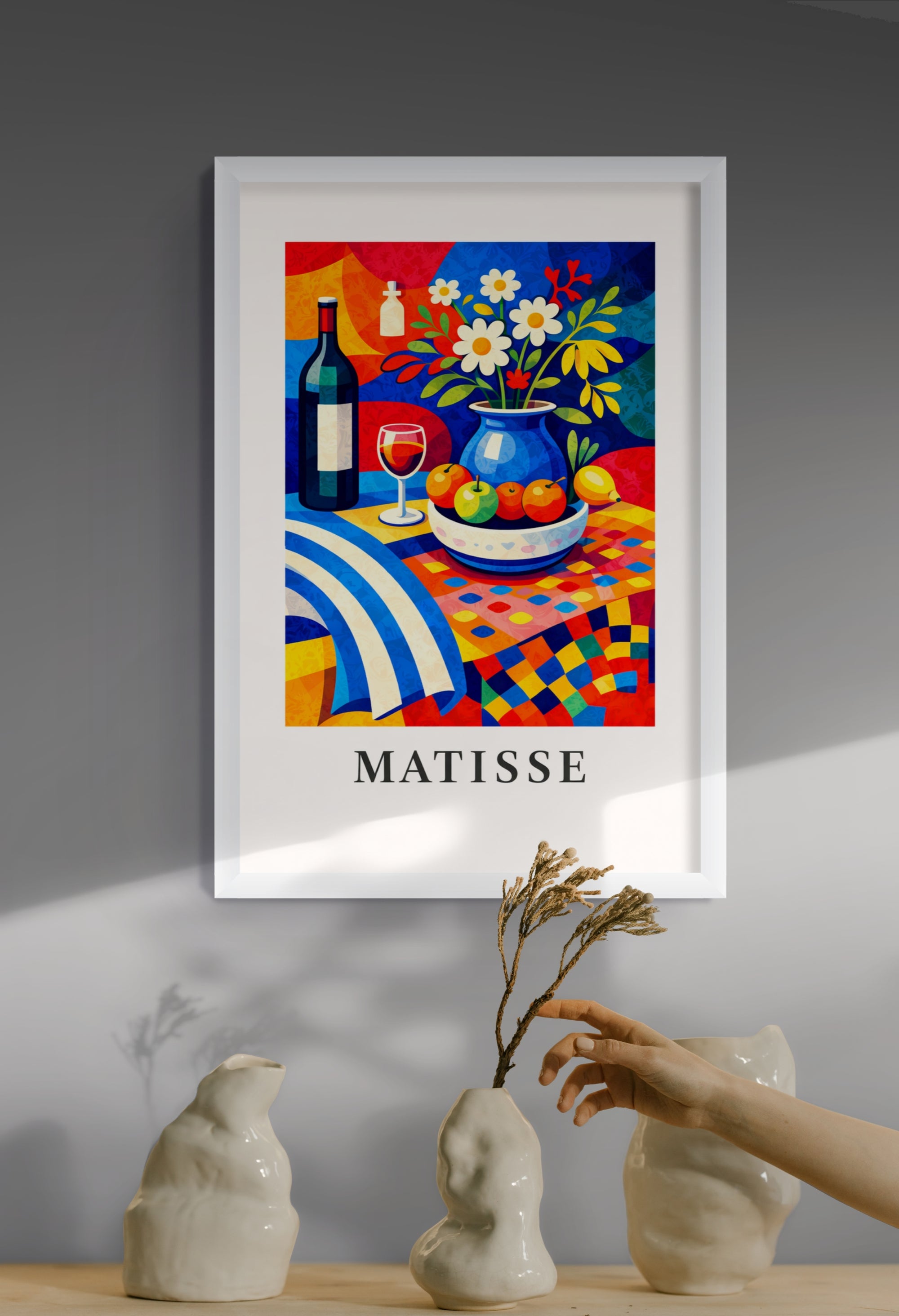 Mondlicht über Porto Celeste – Wandbild auf Leinwand, Aluminium oder Poster