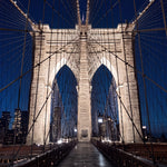 Brooklyn Bridge bij daglicht wanddecoratie