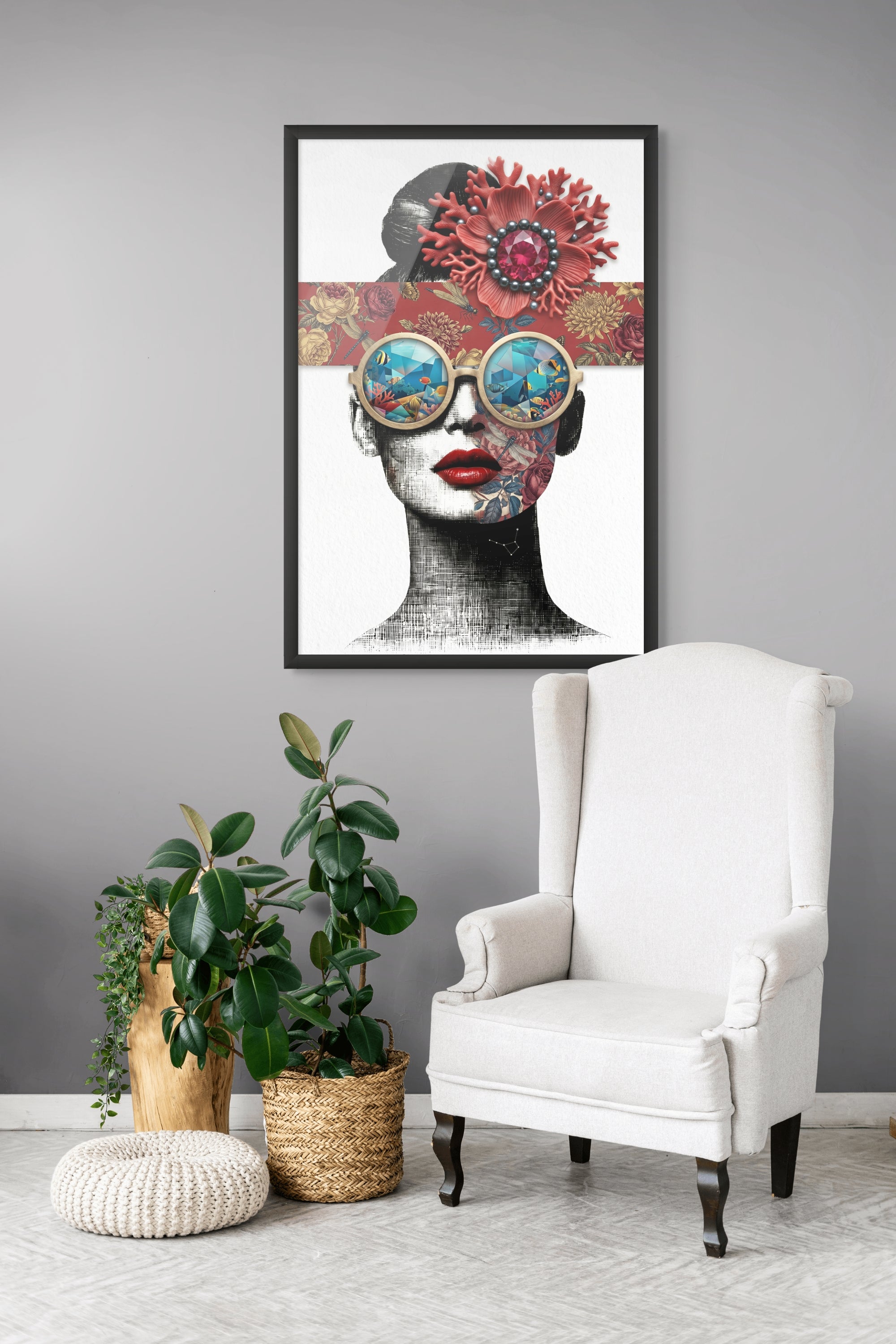 Coral Chic met Zeezicht
