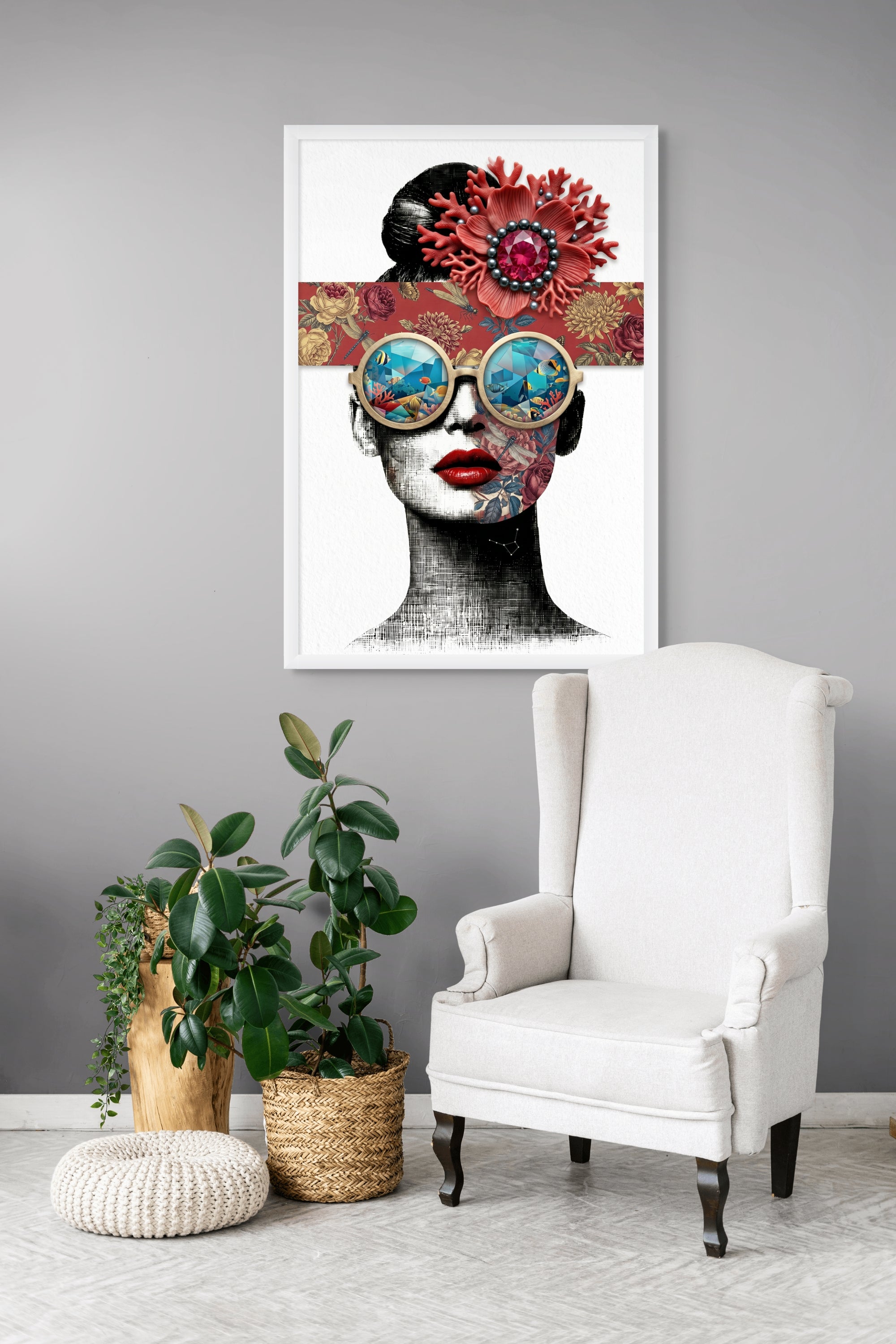 Coral Chic met Zeezicht