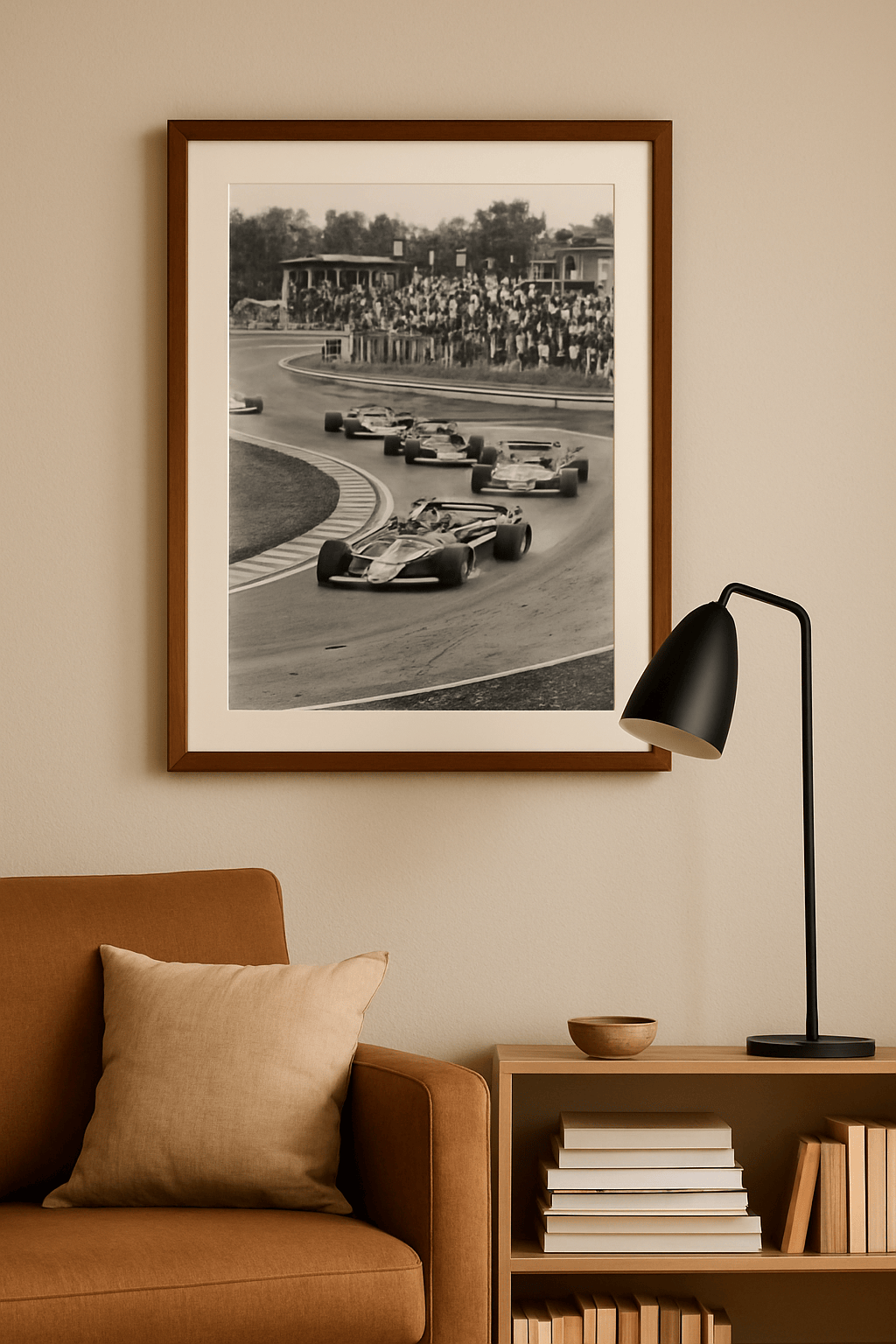 De Kopgroep Schilderij — sfeerbeeld in interieur