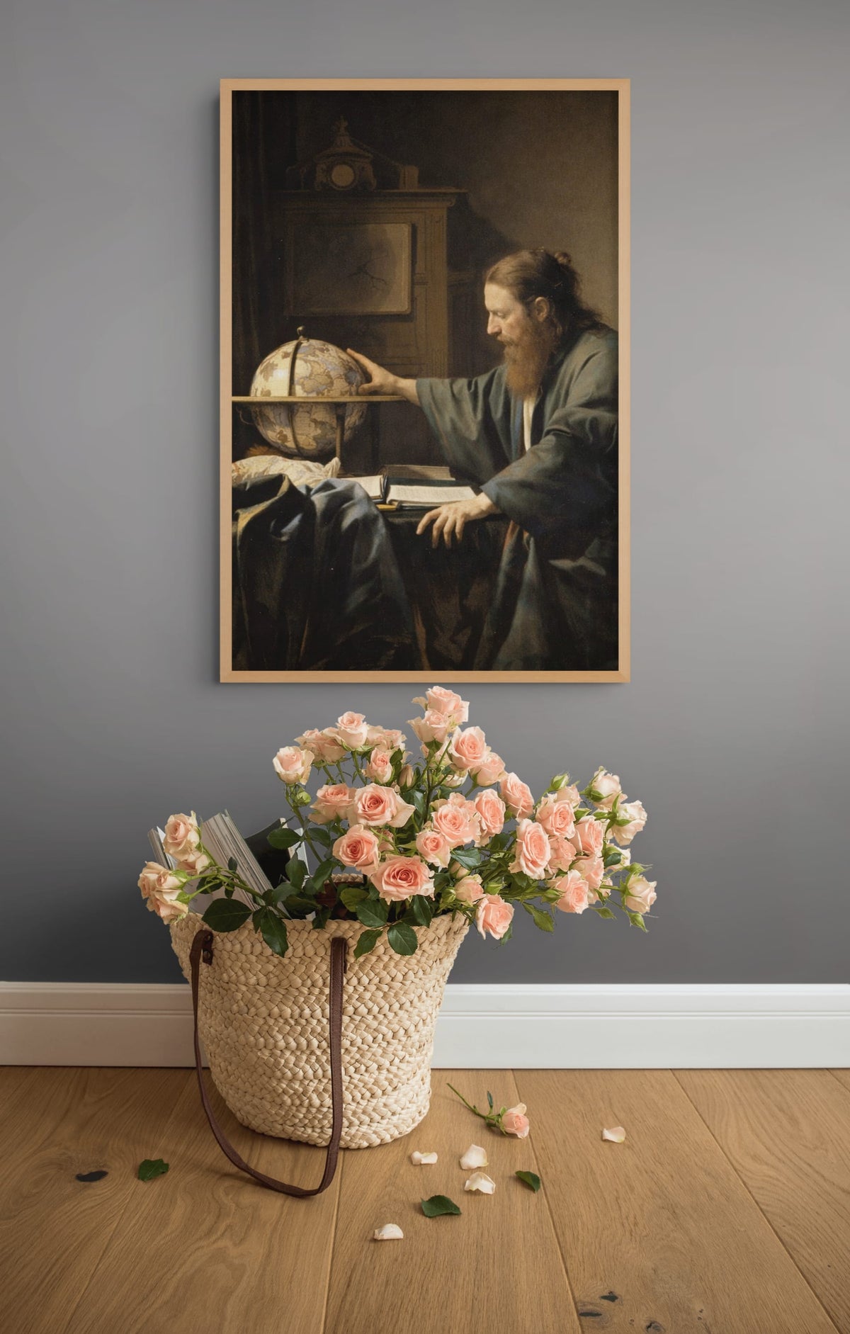 De Astronoom Schilderij