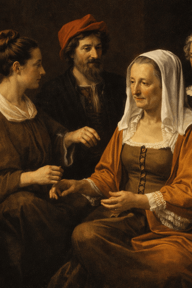 De Koppelaarster Schilderij