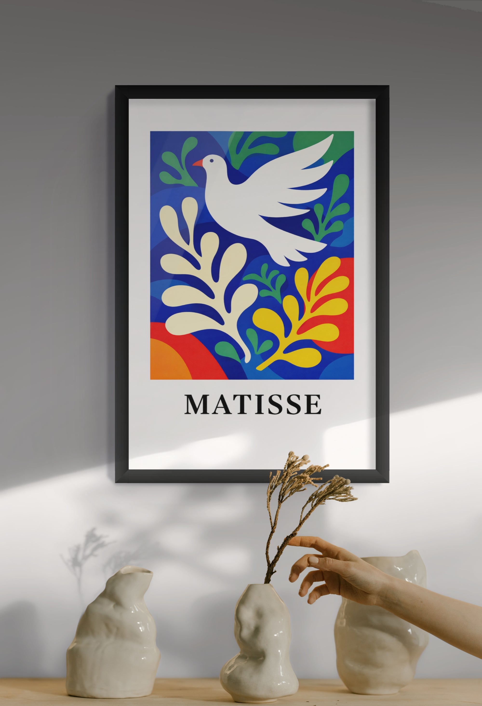 Mondlicht über Porto Celeste – Wandbild auf Leinwand, Aluminium oder Poster