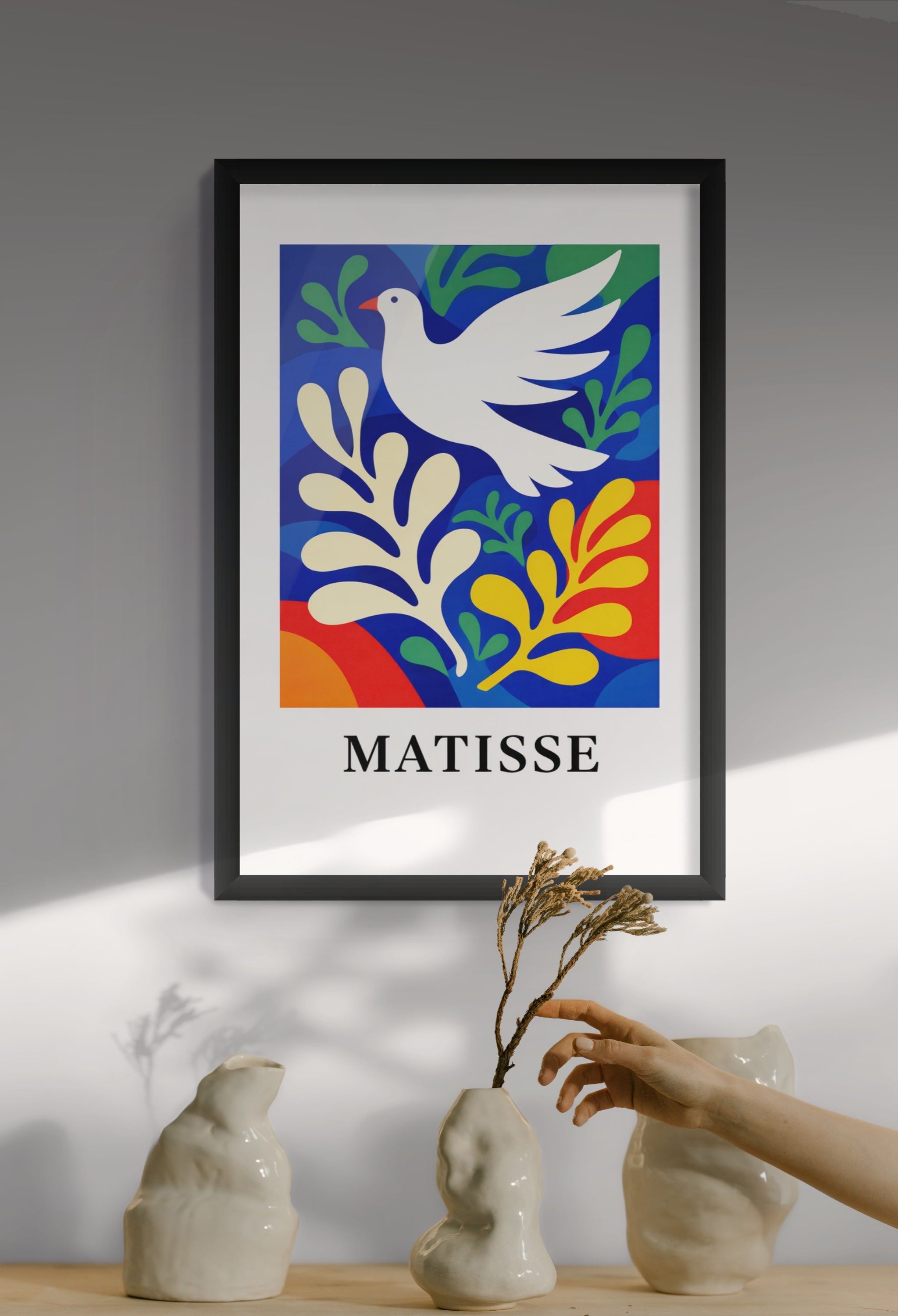 Mondlicht über Porto Celeste – Wandbild auf Leinwand, Aluminium oder Poster