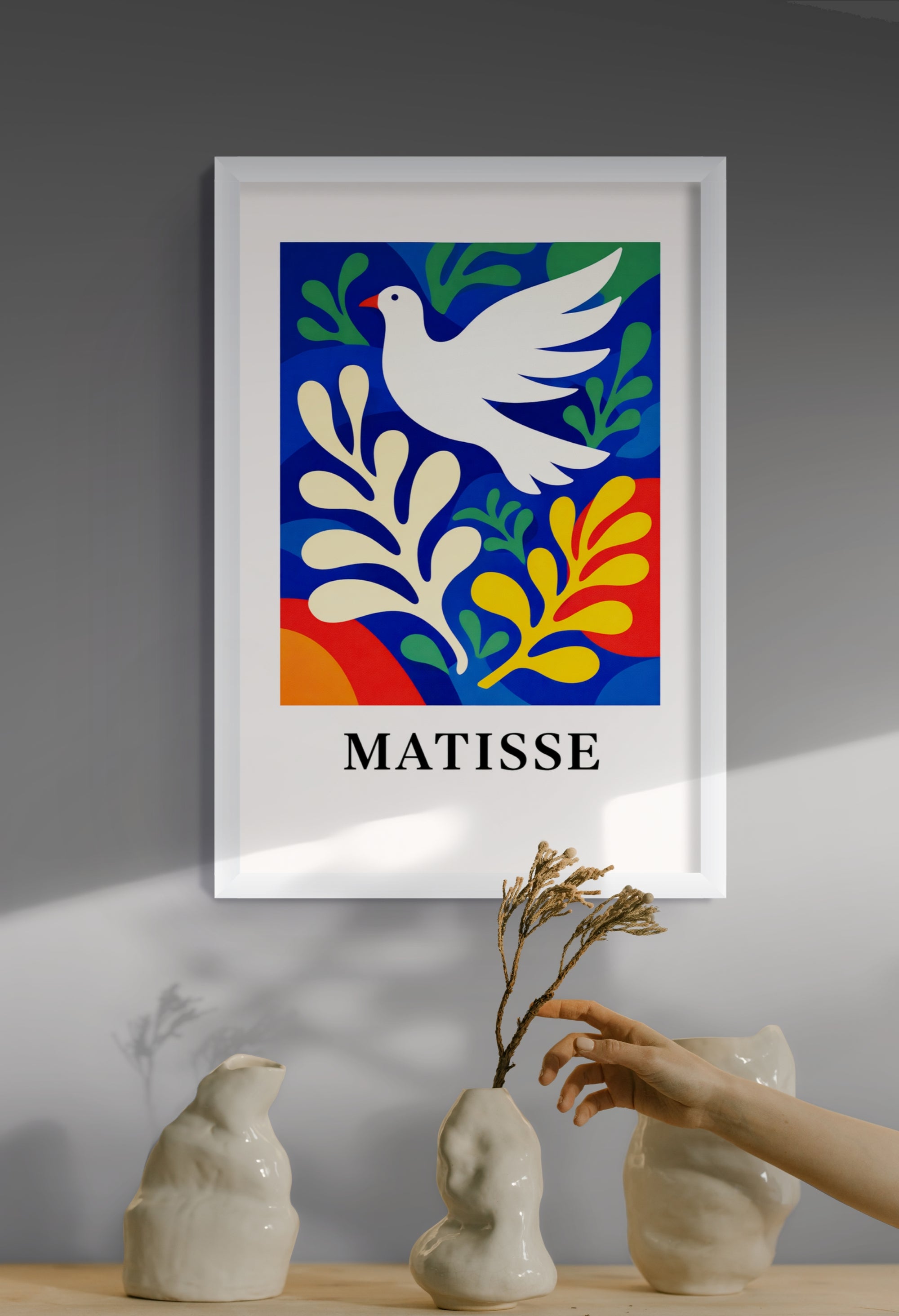 Mondlicht über Porto Celeste – Wandbild auf Leinwand, Aluminium oder Poster
