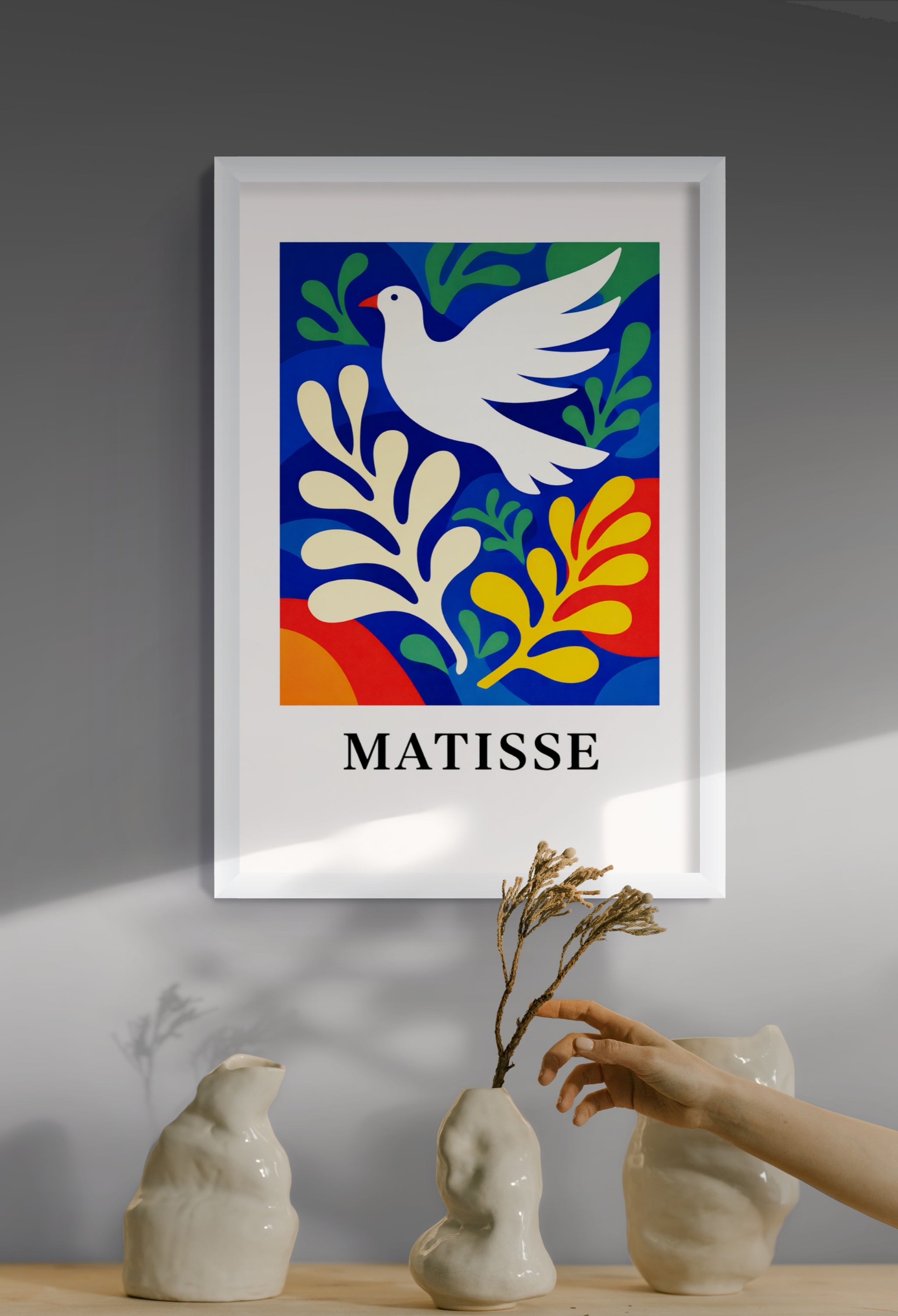 Mondlicht über Porto Celeste – Wandbild auf Leinwand, Aluminium oder Poster