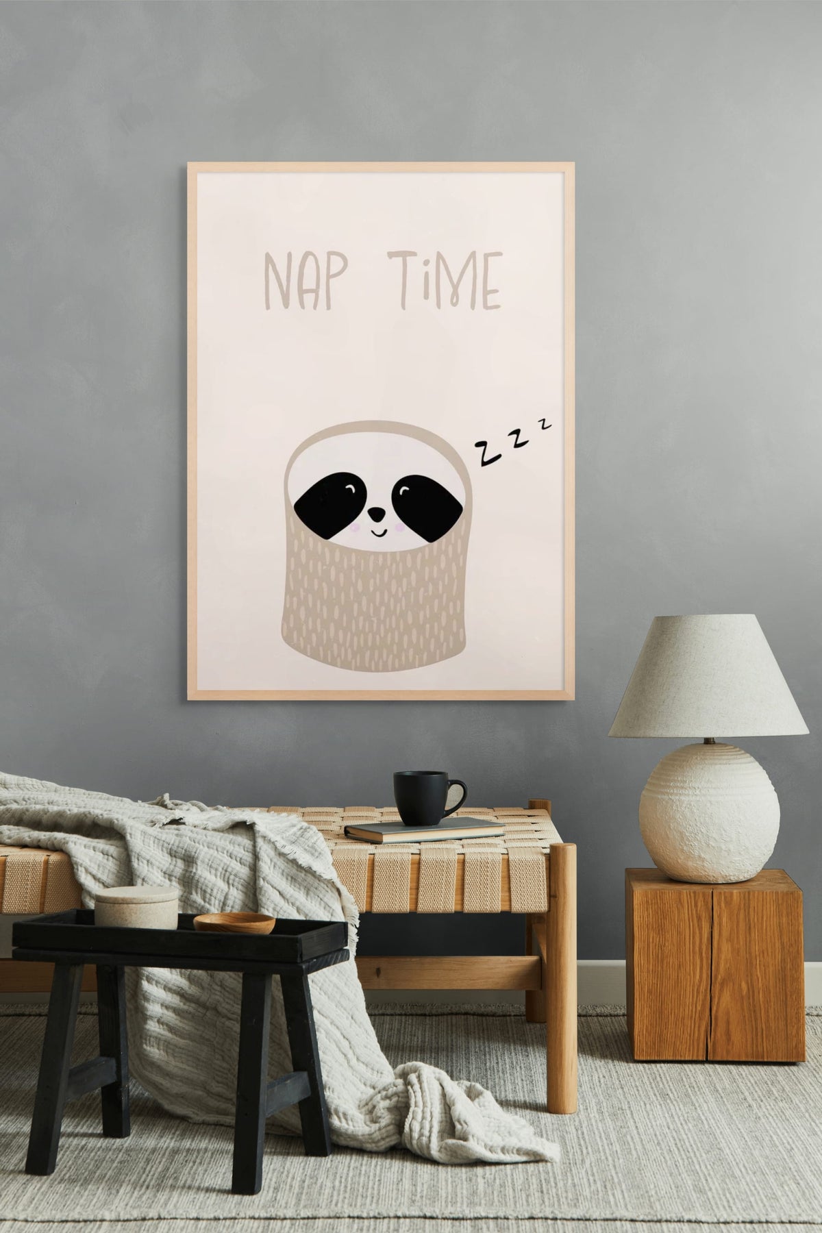 Dutje voor Dromige Dagen Wanddecoratie | ArtifyCanvas