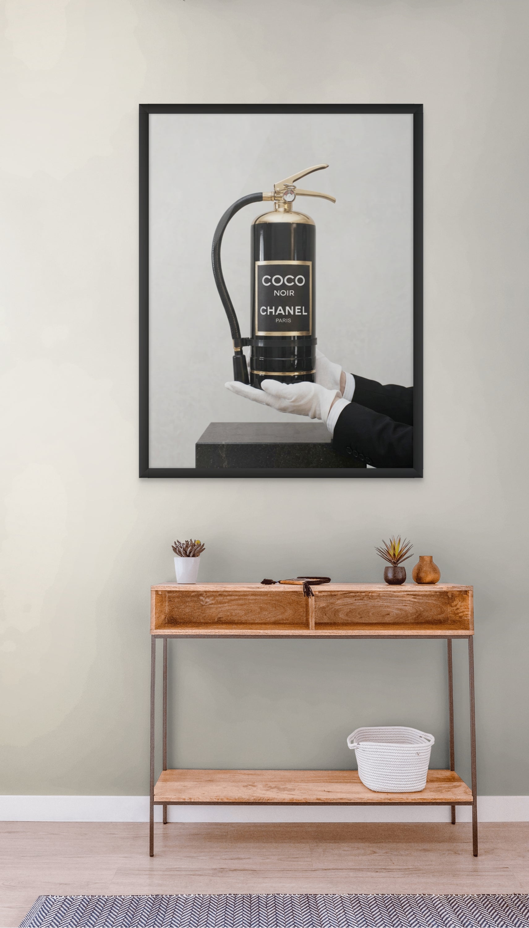 Luxe Wanddecoratie Gevaarlijke Glans – Stoere Canvas of Aluminium Print