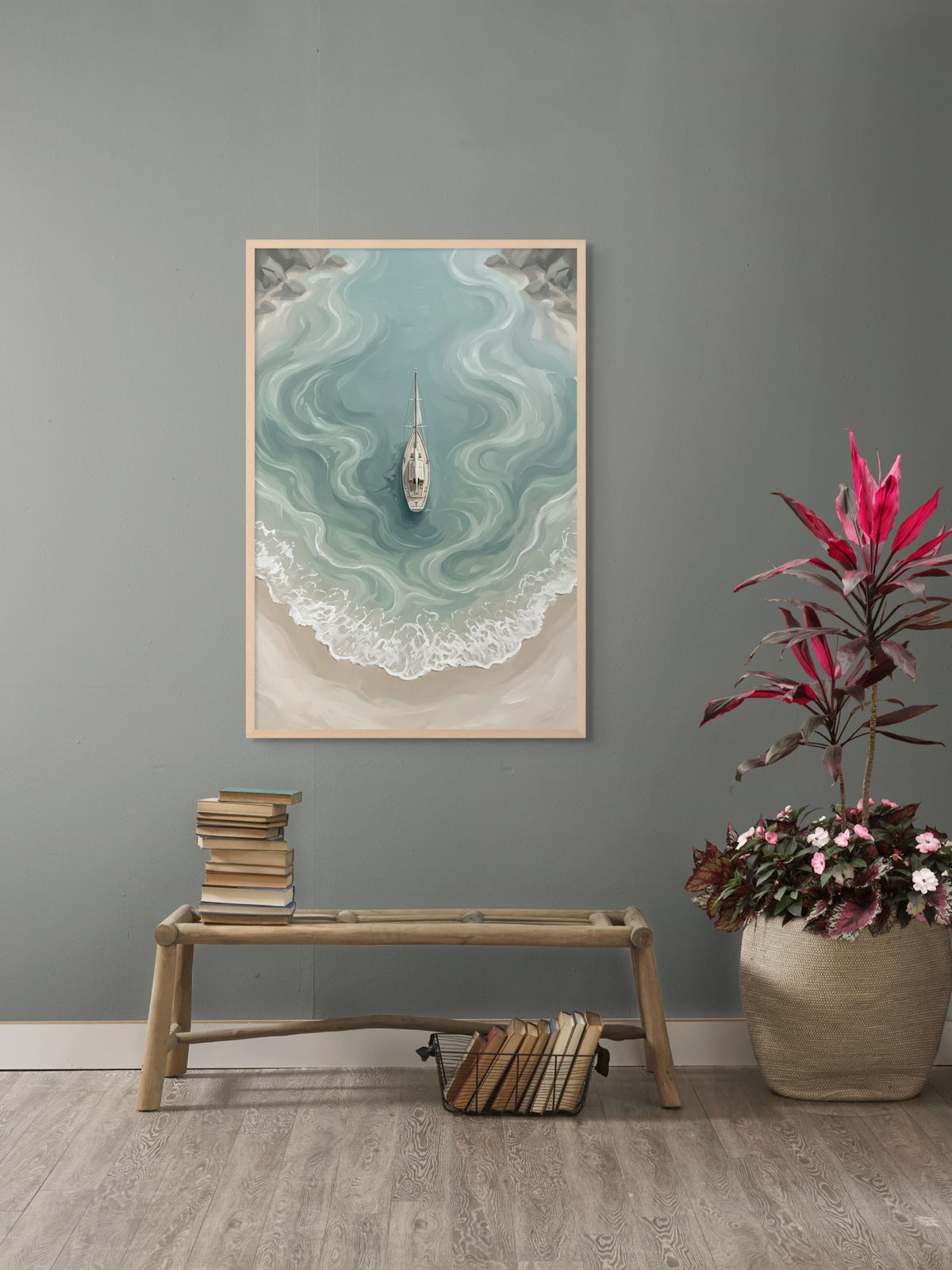 Driftwood Silence Wanddecoratie | ArtifyCanvas