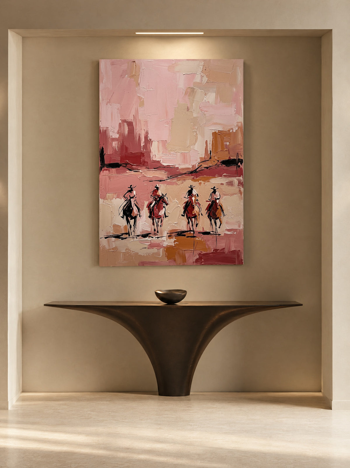 For Fellows Ride als canvas zonder lijst aan de muur