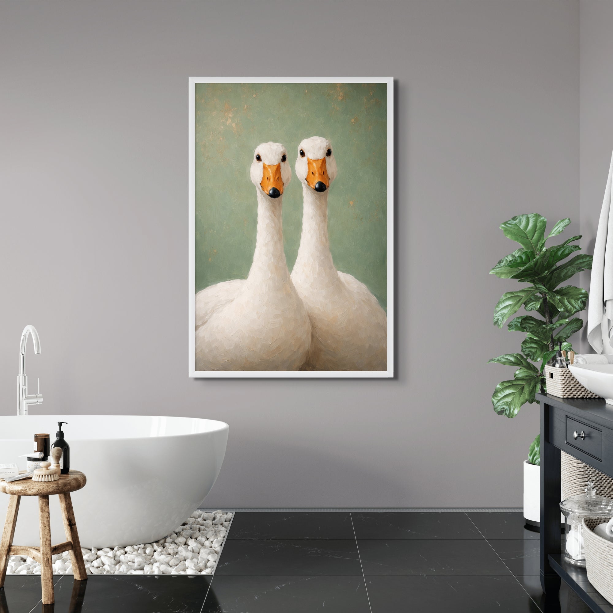 Kleurrijke Vogels Wanddecoratie – Vrolijke Natuur Canvas Print