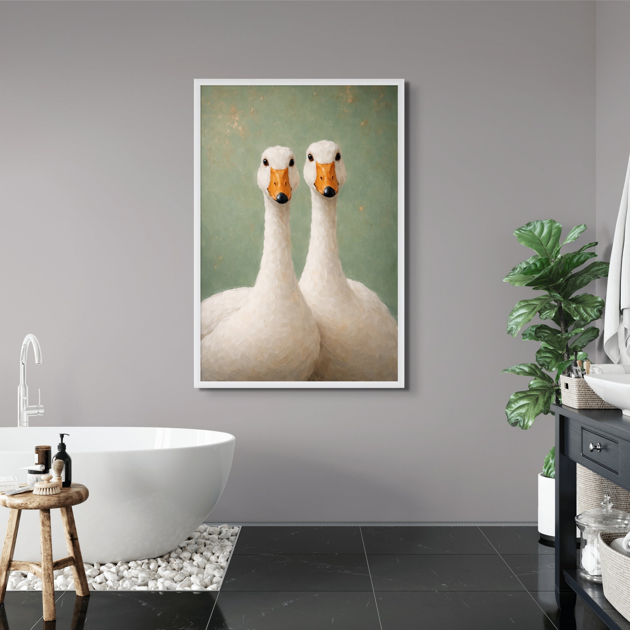 Kleurrijke Vogels Wanddecoratie – Vrolijke Natuur Canvas Print