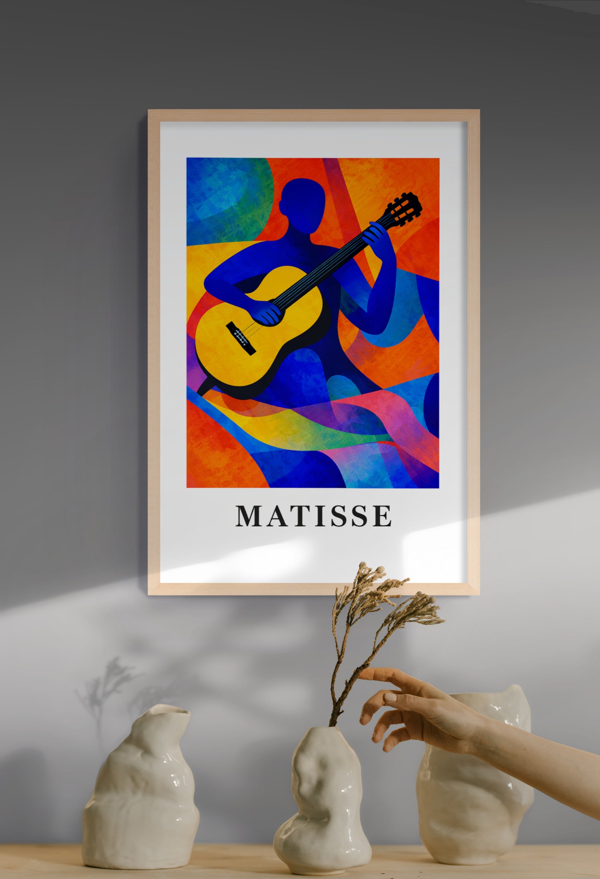 Mondlicht über Porto Celeste – Wandbild auf Leinwand, Aluminium oder Poster