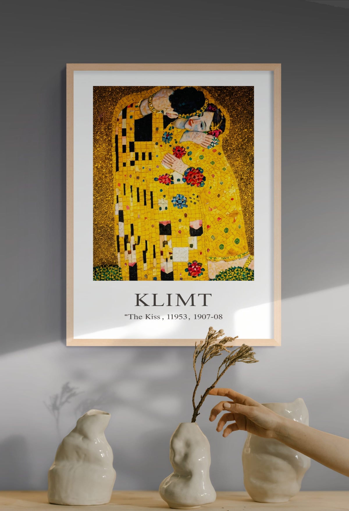 Golden Vow in Bloom Wall Art