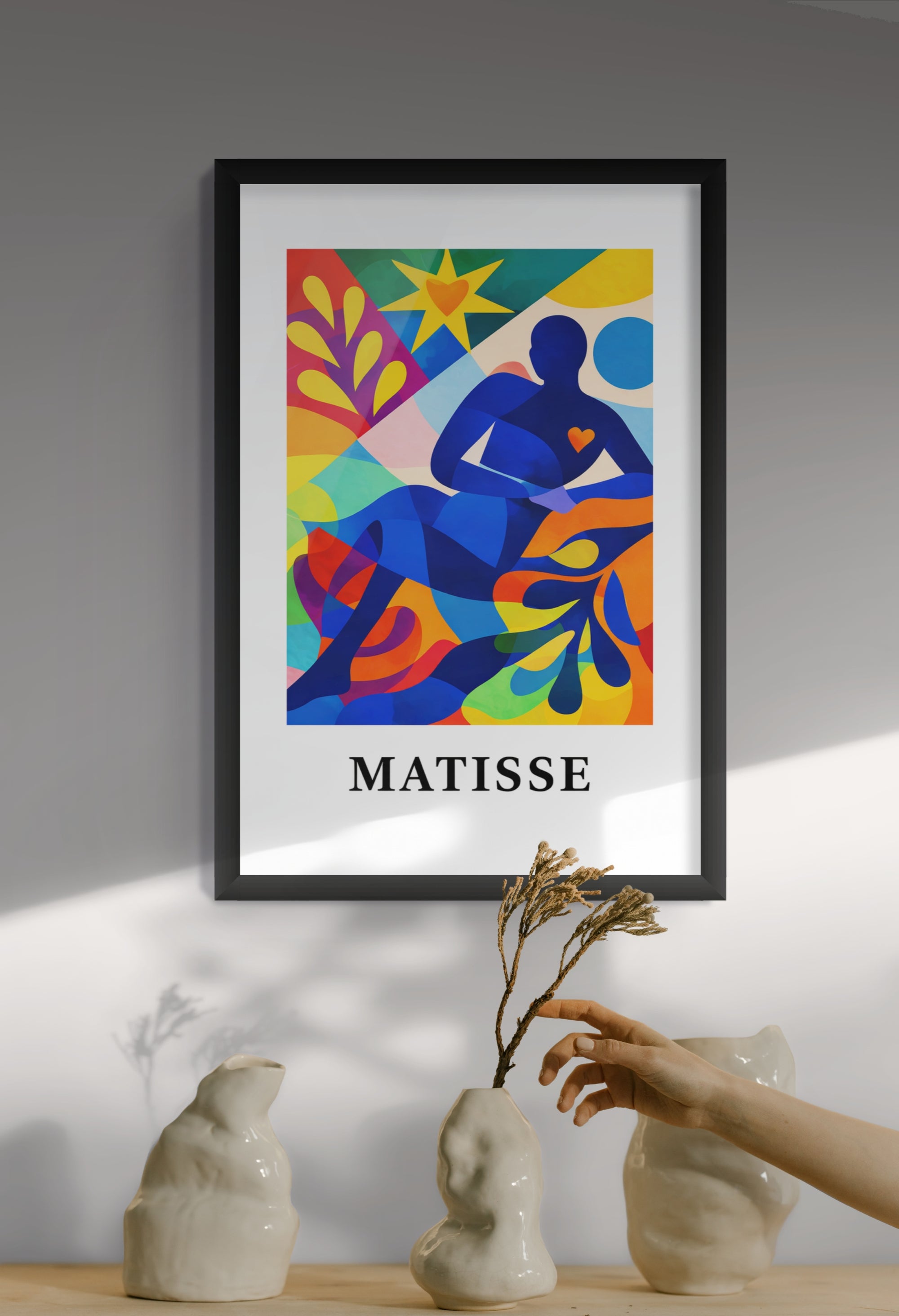 Mondlicht über Porto Celeste – Wandbild auf Leinwand, Aluminium oder Poster
