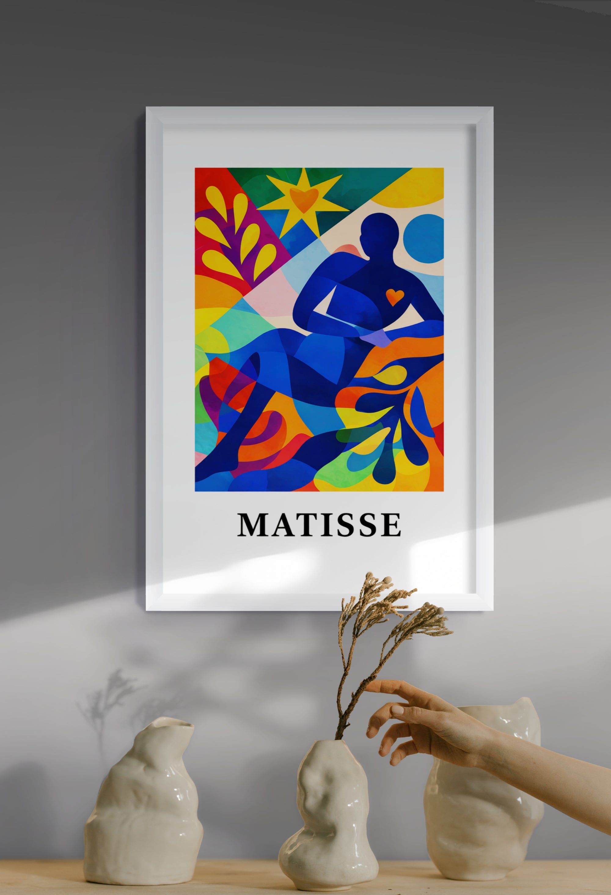Mondlicht über Porto Celeste – Wandbild auf Leinwand, Aluminium oder Poster
