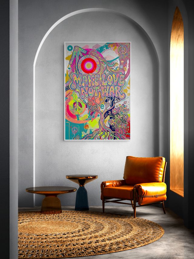 Icons Fade Legends Stay Wall Decor – Pop Art Statement Canvas Print