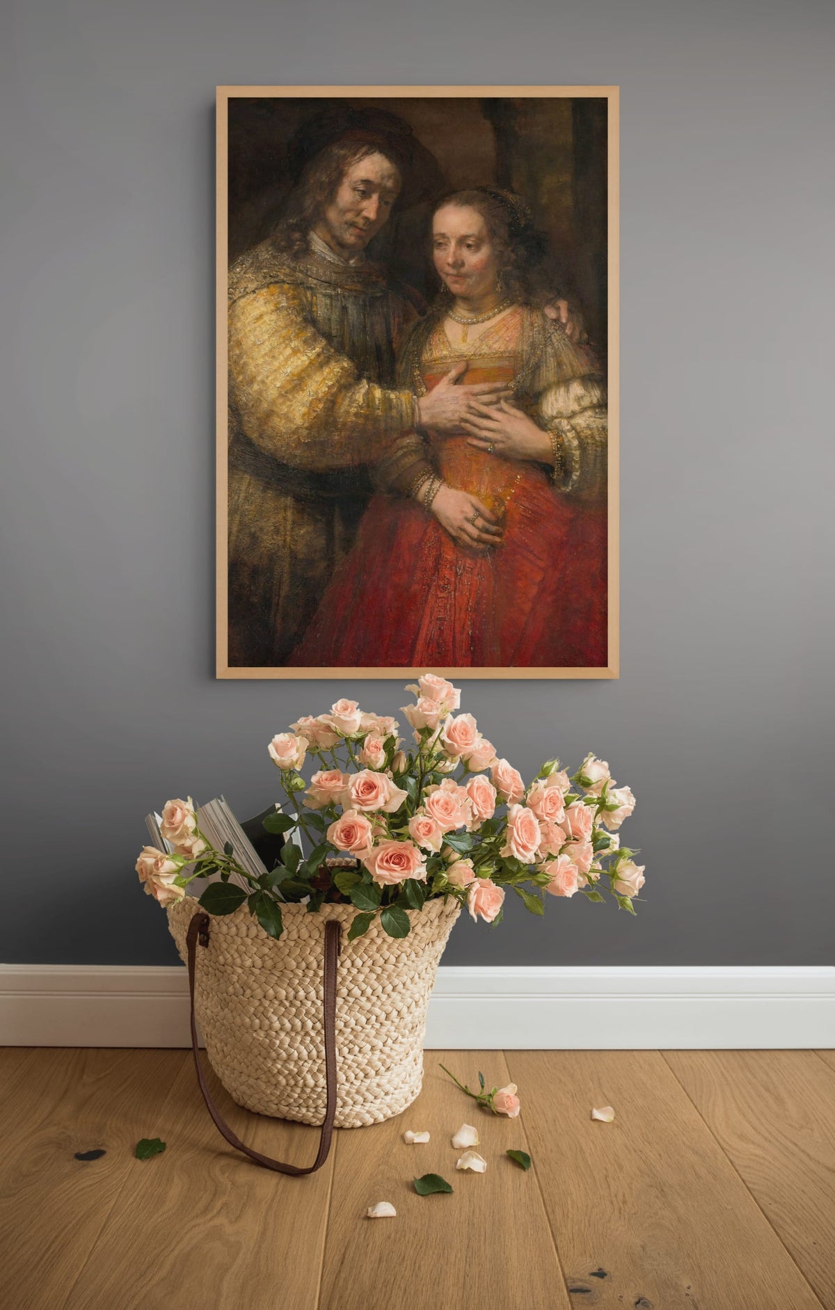 Het Joodse Bruidje Schilderij