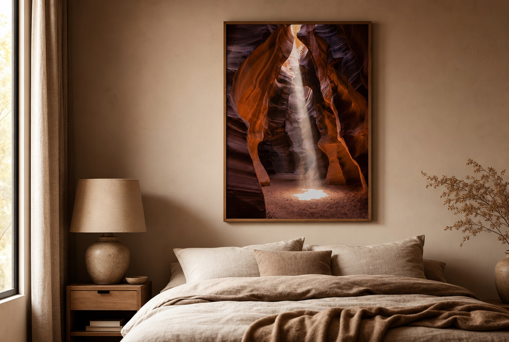 Upper Antelope Canyon Zonnestraal Schilderij