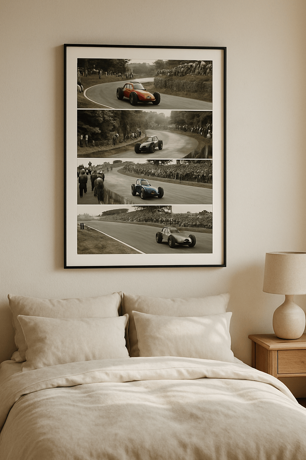 Klassiek Kwartet Schilderij — sfeerbeeld in interieur