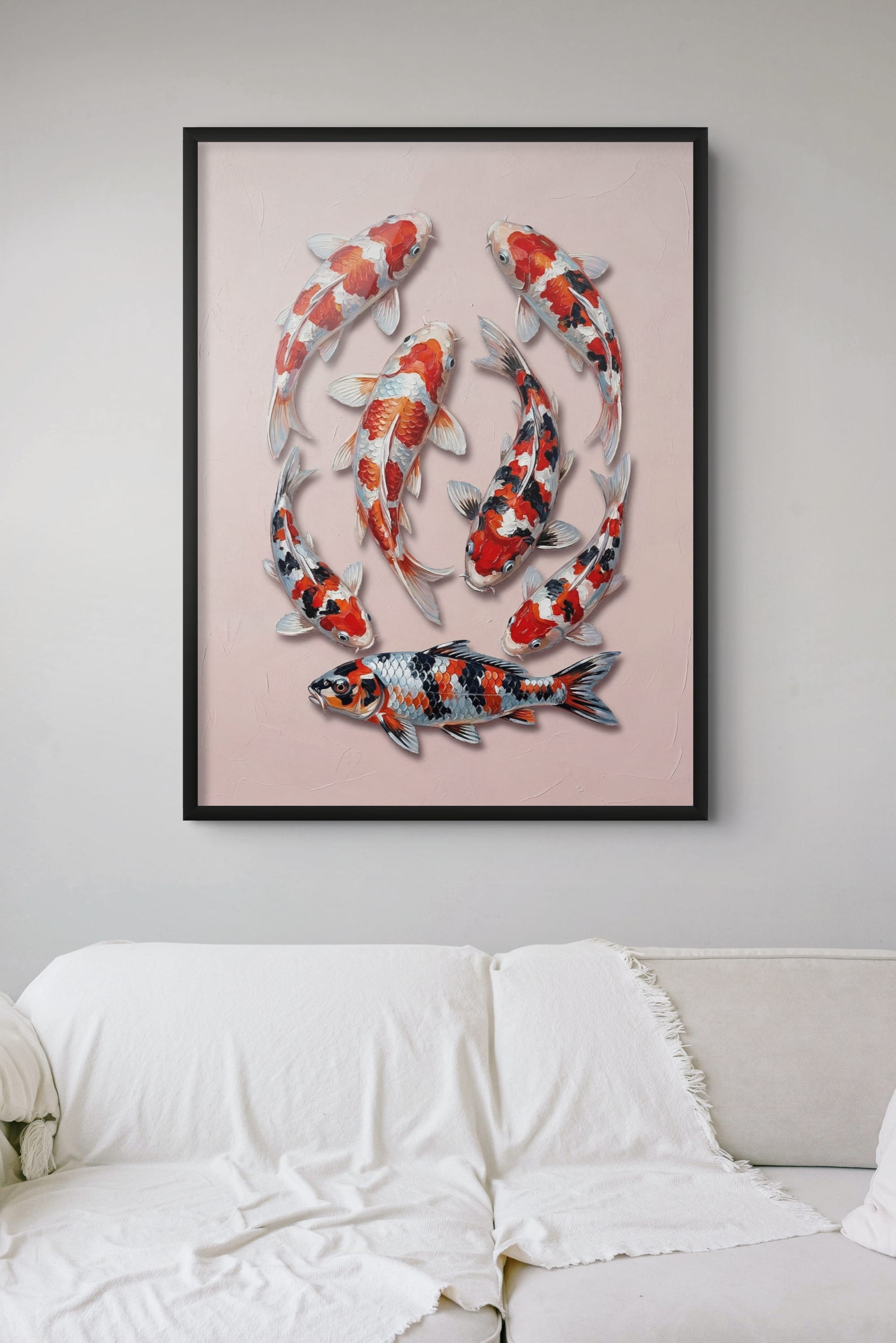 Stylish Fashion Portrait in Silhouette Wall Art