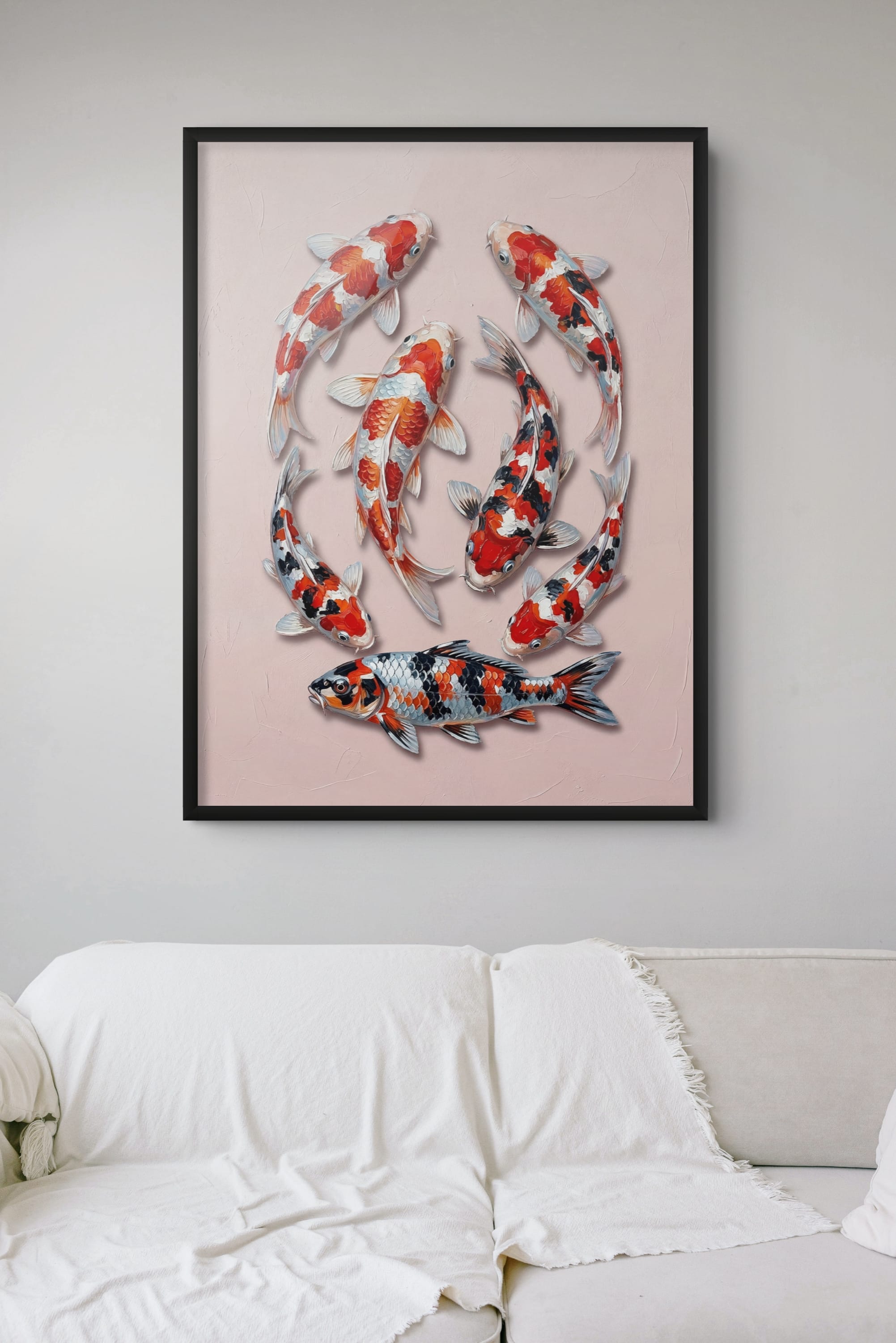 Stylish Fashion Portrait in Silhouette Wall Art