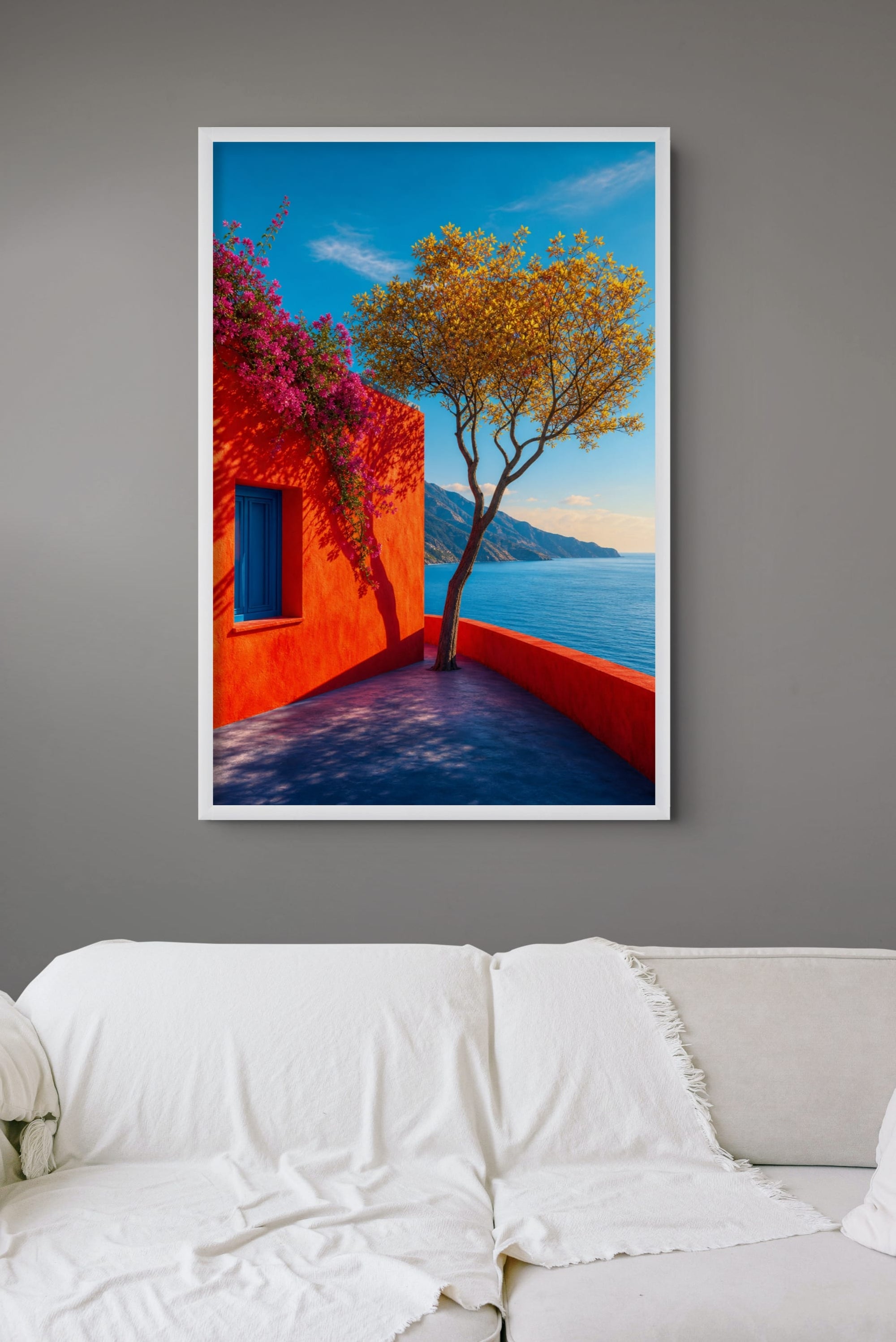 Stylish Fashion Portrait in Silhouette Wall Art