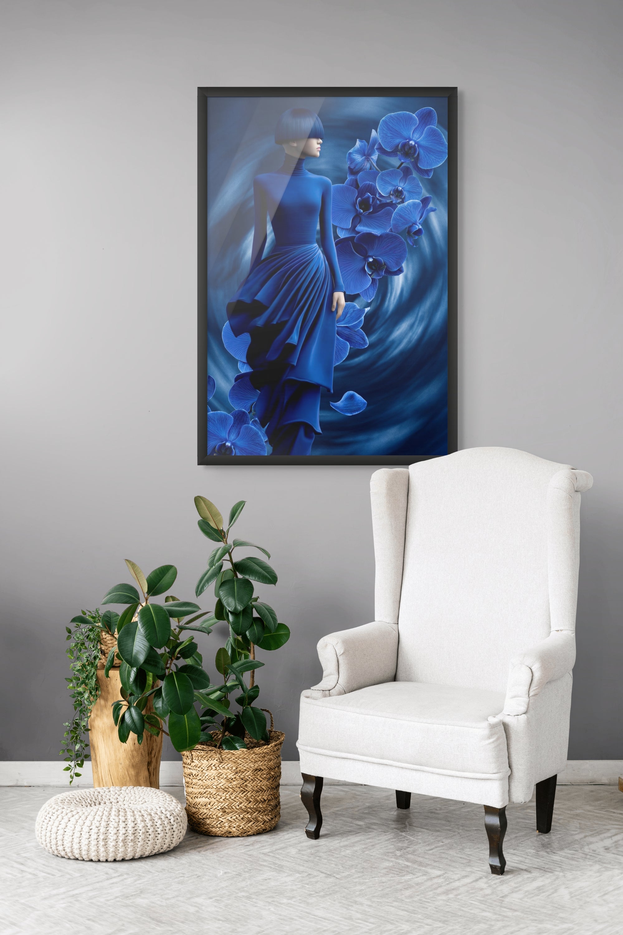 Midnight Orchid Muse