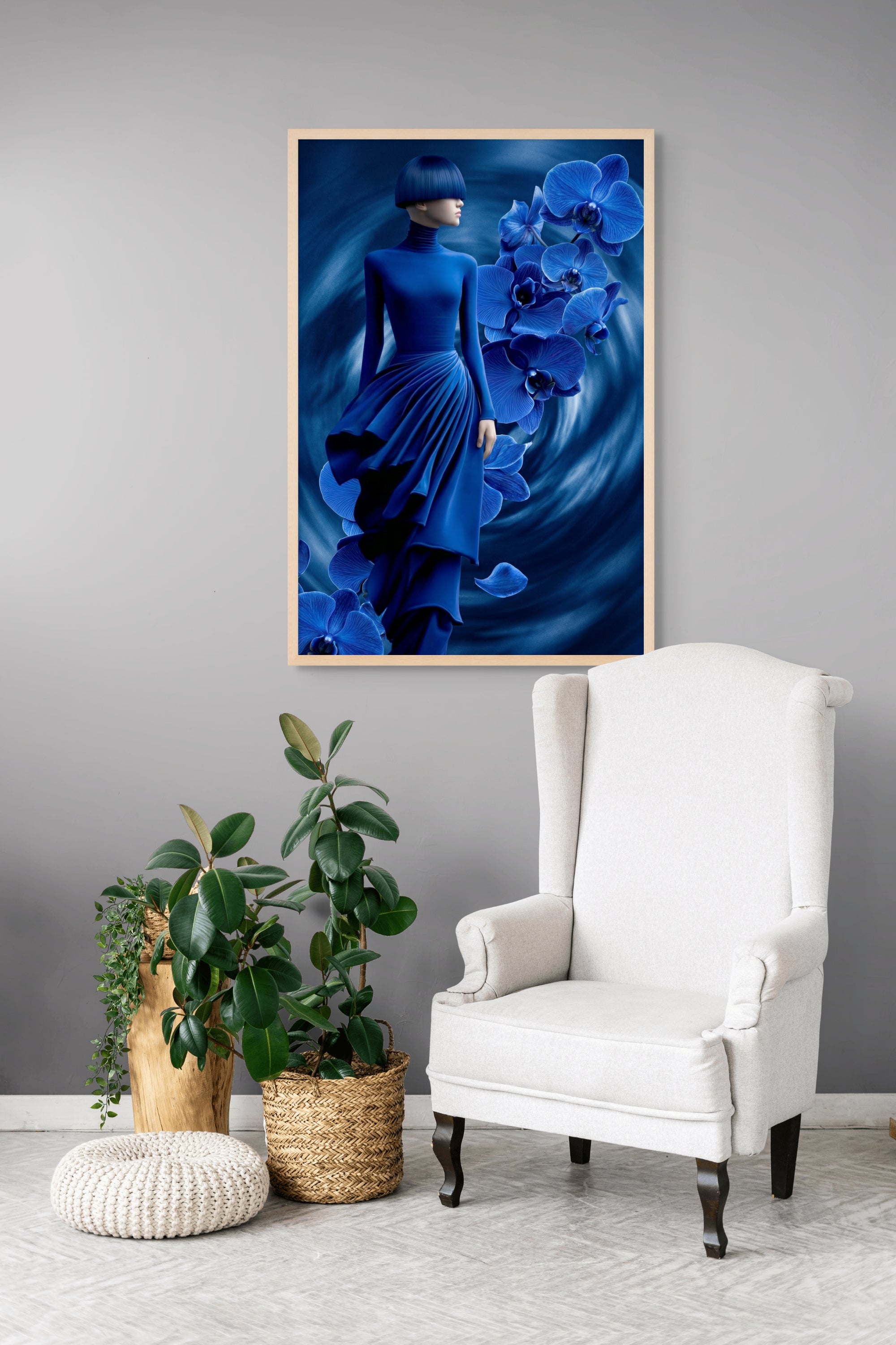 Midnight Orchid Muse