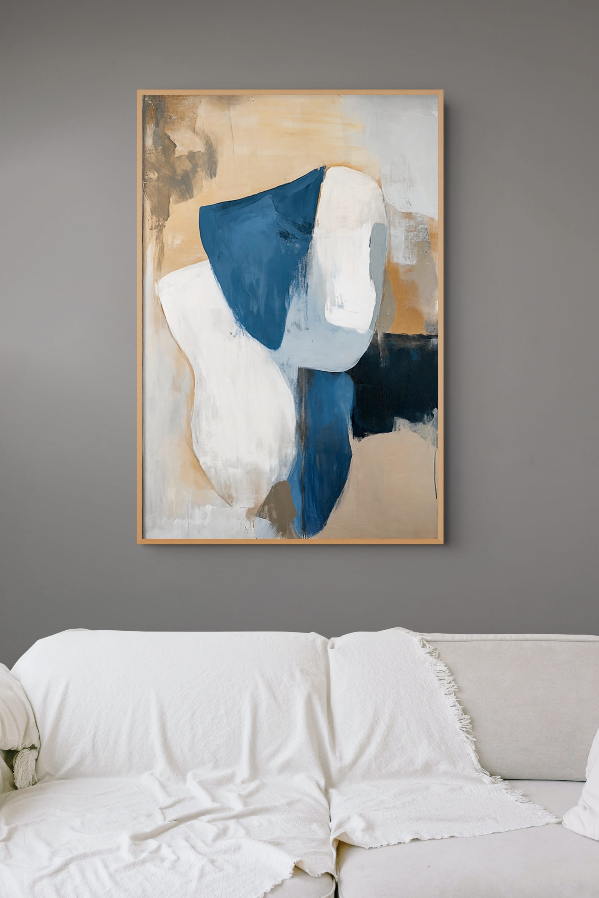 Stylish Fashion Portrait in Silhouette Wall Art