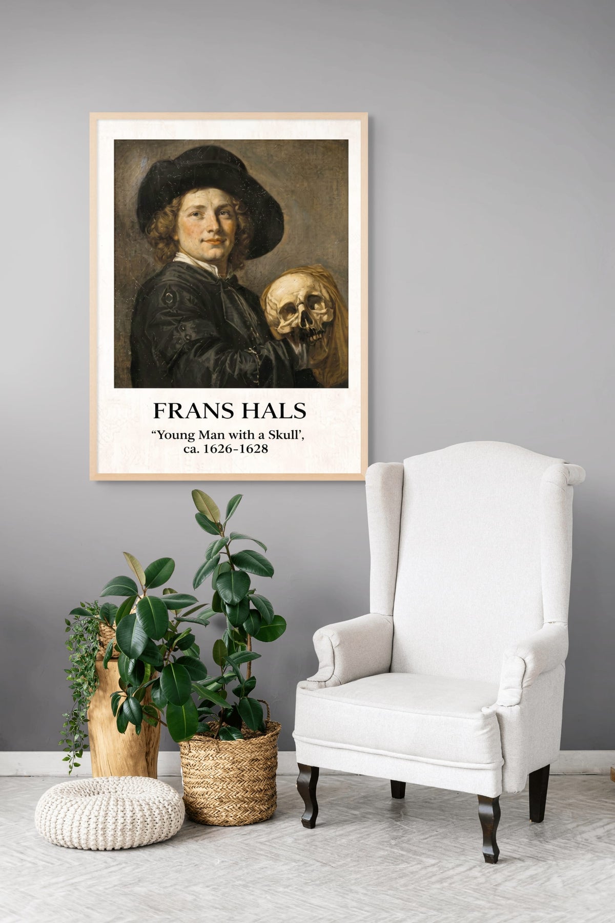 Nachtblick mit vergessener Zeit – Wandbild auf Leinwand, Aluminium oder Poster