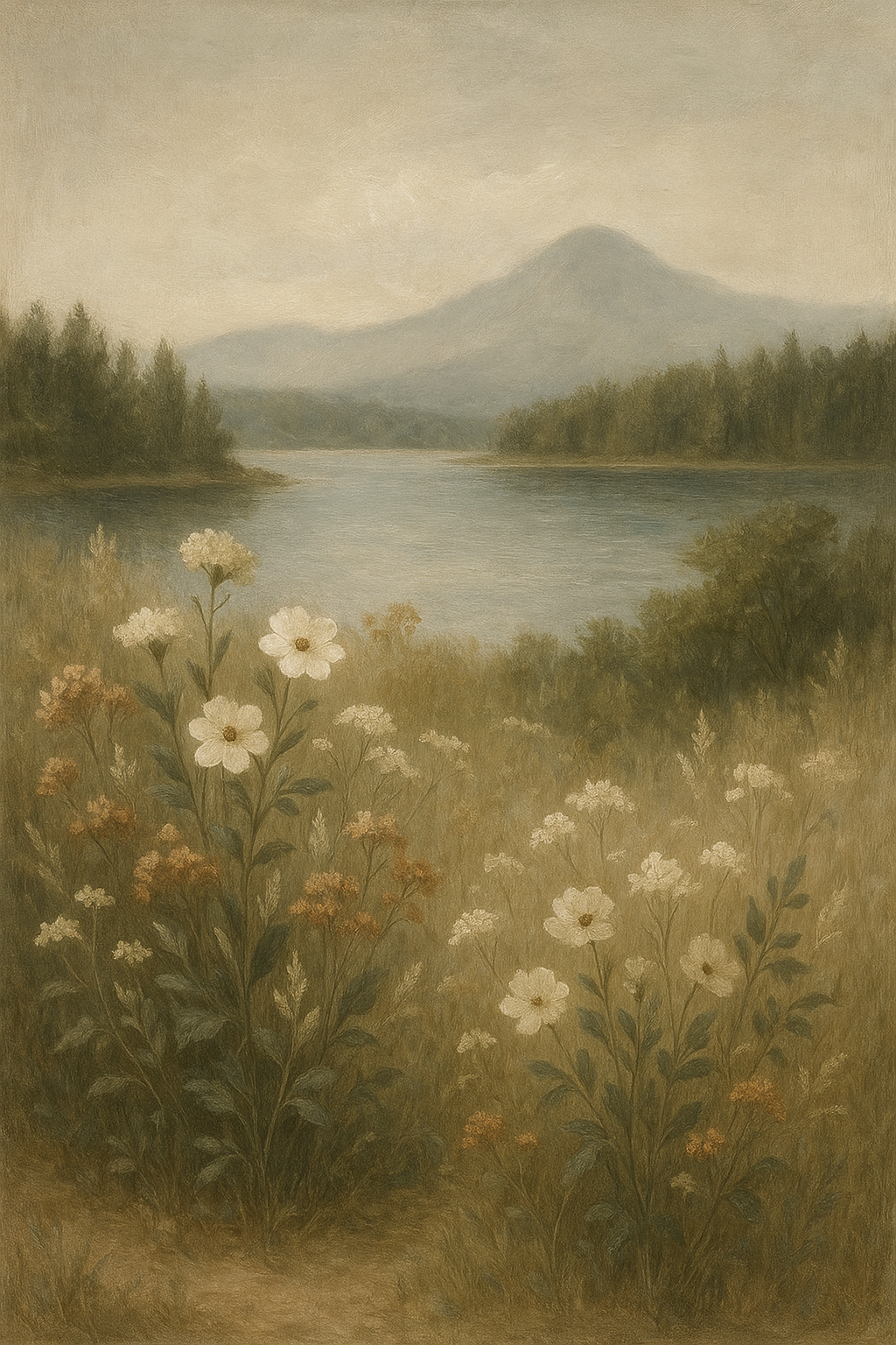 Bloemenweide bij het Bergmeer kunstwerk