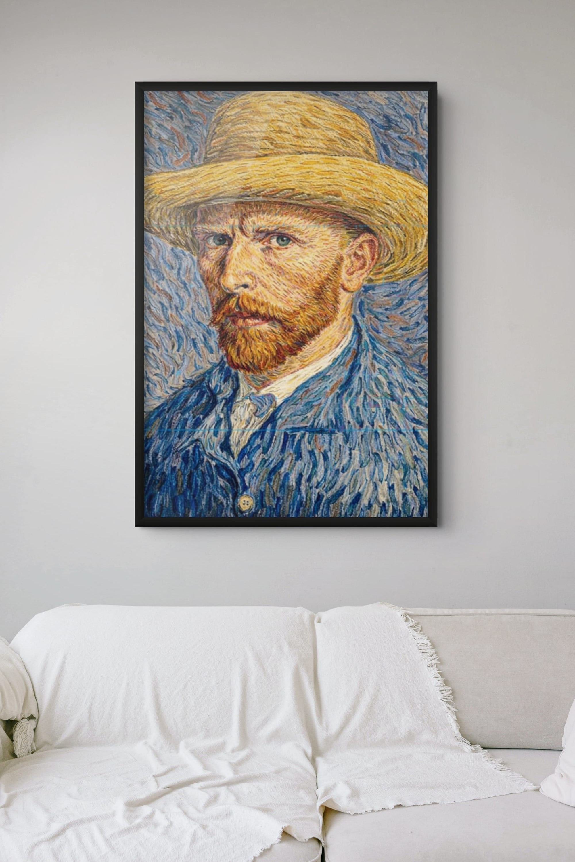 Self portrait with Felt Hat)