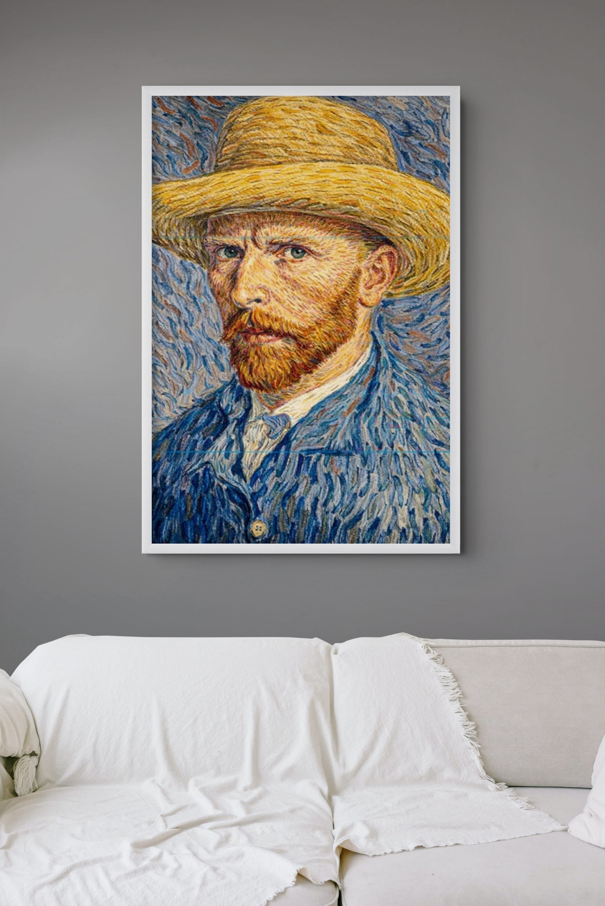 Self portrait with Felt Hat)