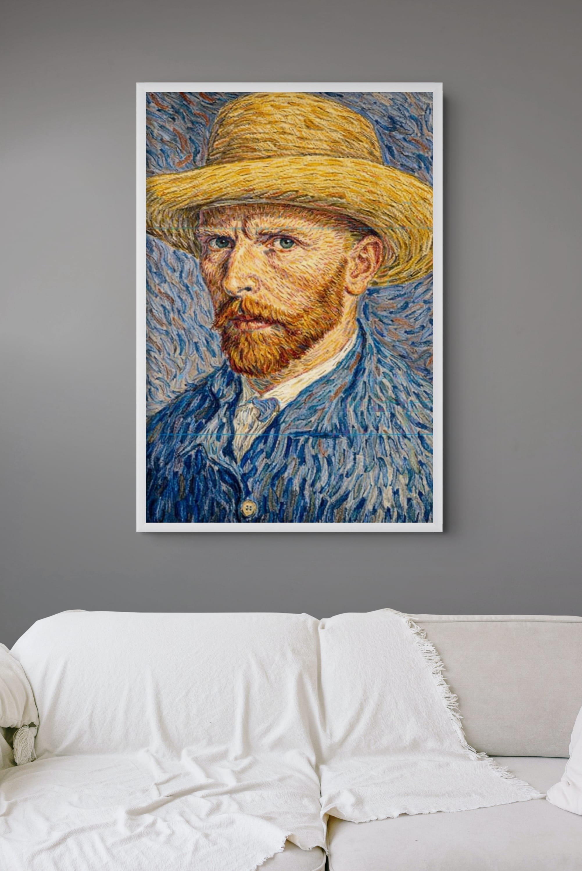 Self portrait with Felt Hat)