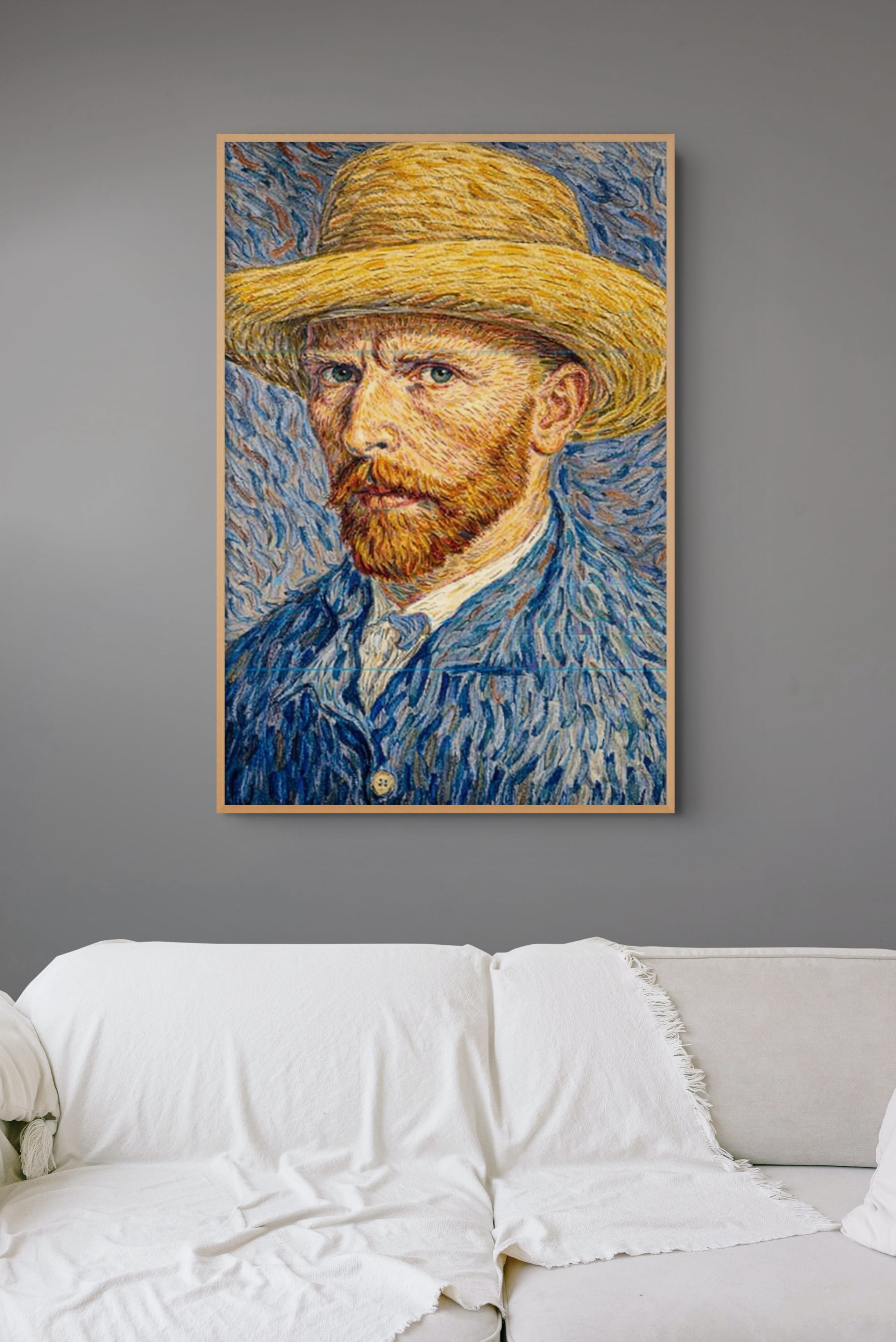 Self portrait with Felt Hat)