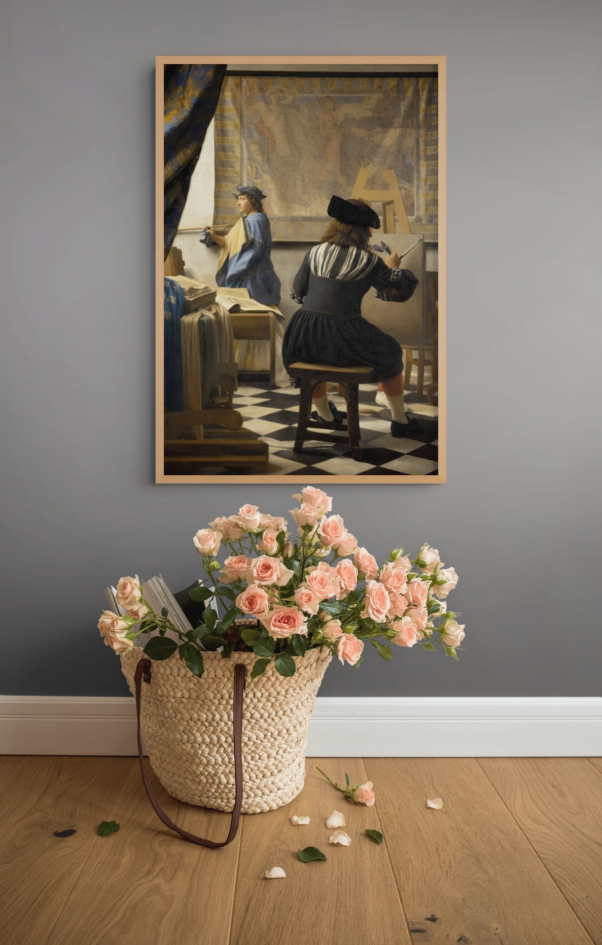 De Schilderkunst Schilderij