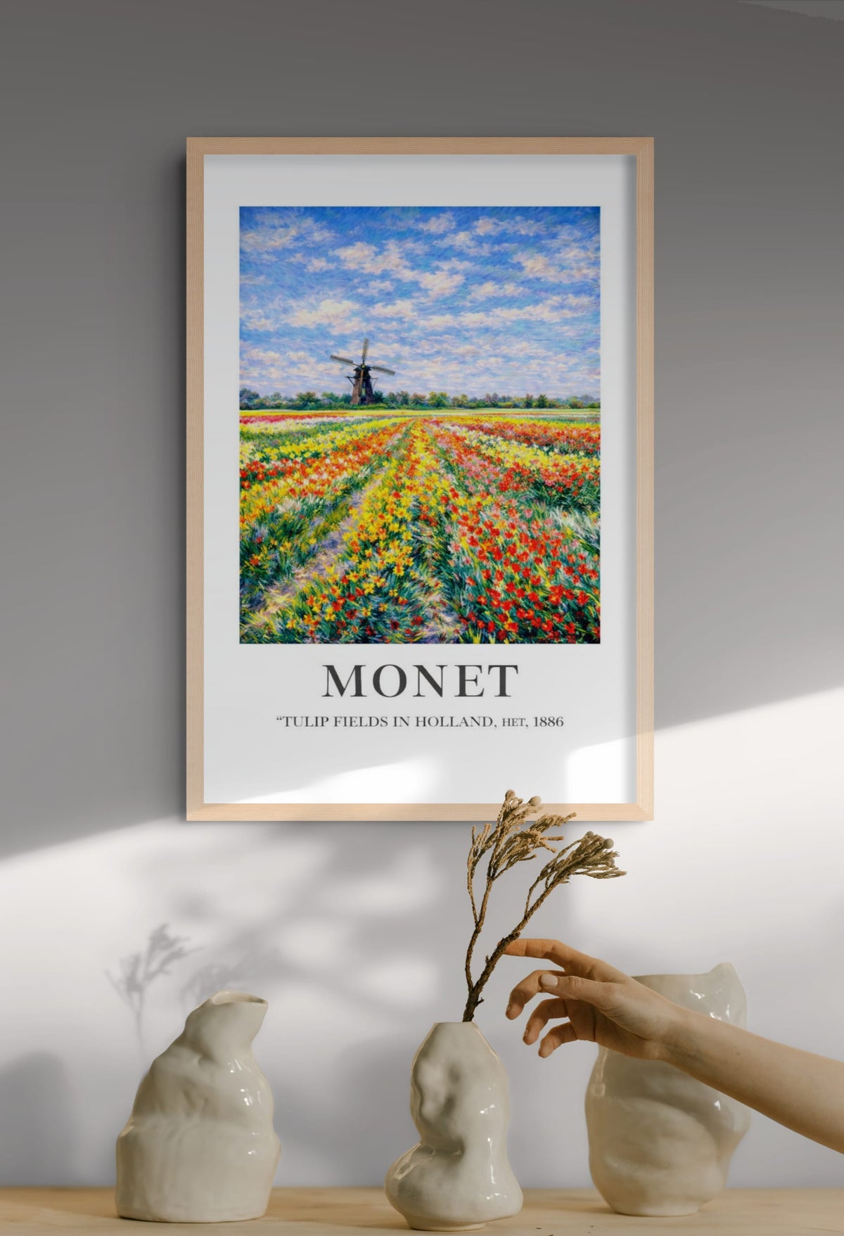 Tulpenzee bij Wolkenmolen