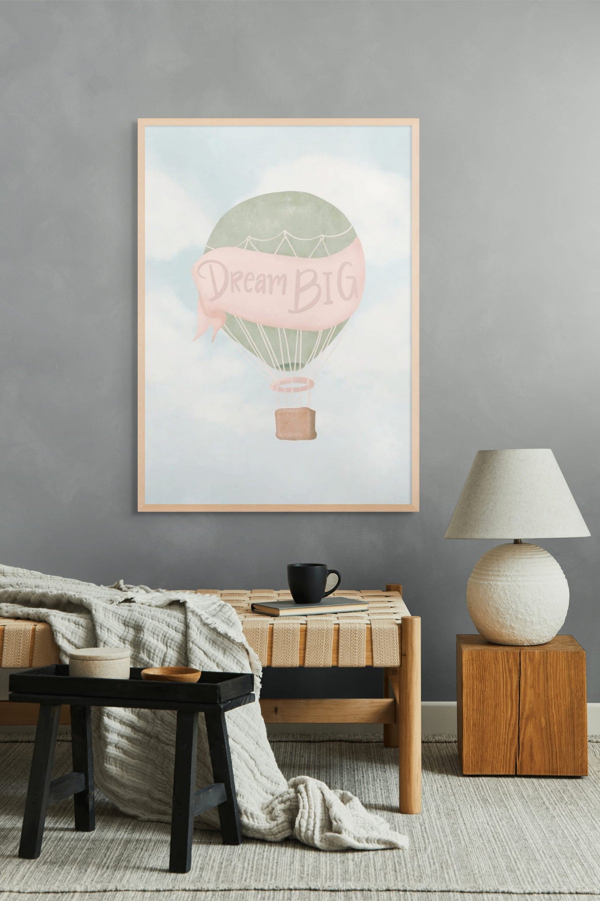Wolken vol Grote Dromen Wanddecoratie | ArtifyCanvas